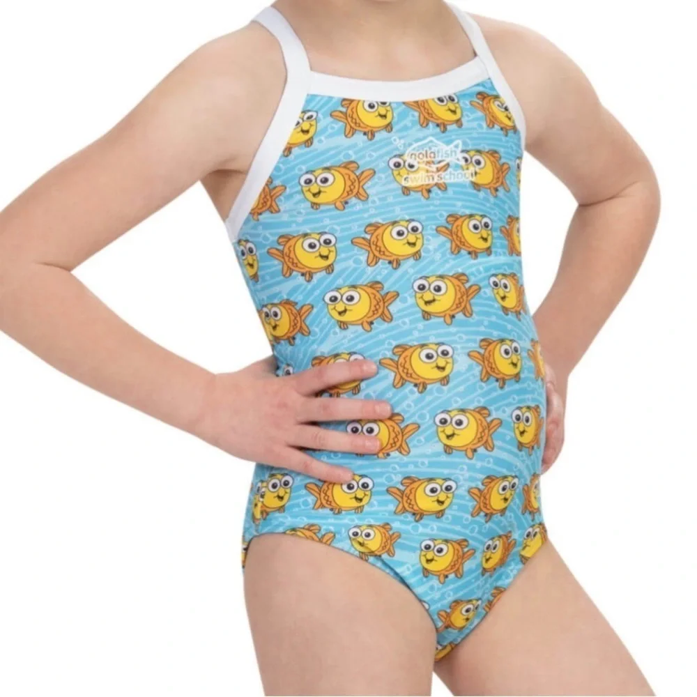 dolfin swim racerback swimwear for girls